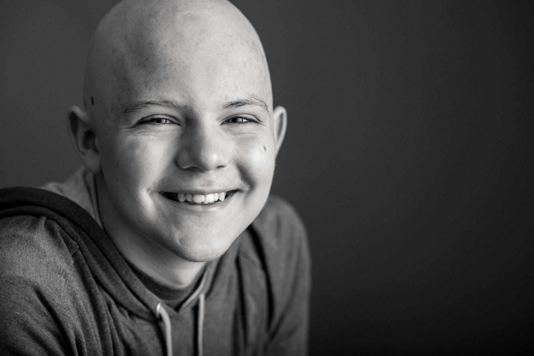 Flashes of Hope, portrait of a teen boy who is fighting cancer. Family support, smiling, resilience, authentic, strength, Nashville, portrait, editorial, reportage, news, photographer, portraiture